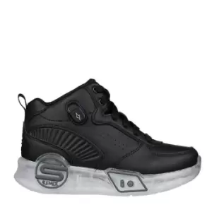 Image of Skechers Mid Lighted Top Sneaker Boot - Black