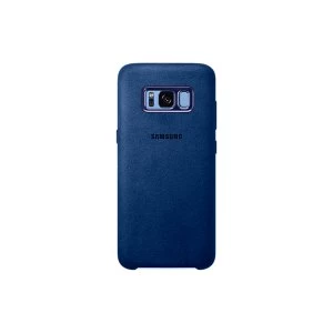 image of Samsung EF-XG950ALEGWW Galaxy S8 Alcantara Cover in Blue