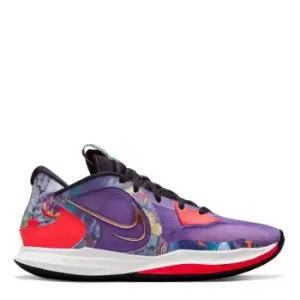 Image of Nike Kyrie Low 5, Black/Metallic Gold-Action Grape, size: 10, Male, Basketball Performance Low, DJ6012-002