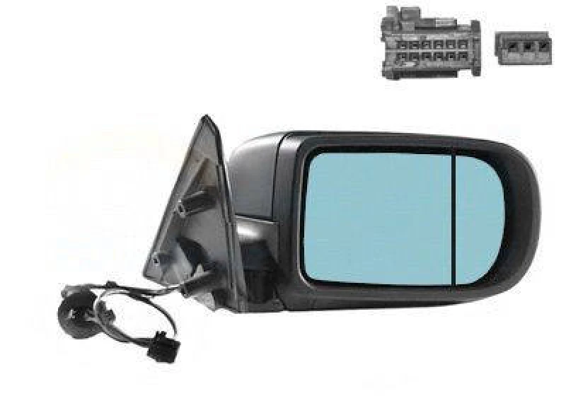 Image of VAN WEZEL 0651818 Wing mirror * HAGUS * Right, Heatable Outside Mirror (50)