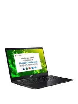 Image of Acer Aspire 1 A115-31, Intel Pentium Silver, 4GB RAM 128GB SSD, M365 Personal Included (12 Months) - Black - Laptop Only