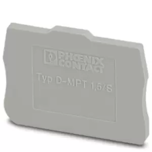 image of Phoenix Contact, D-MPT End Cover for Modular Terminal Block