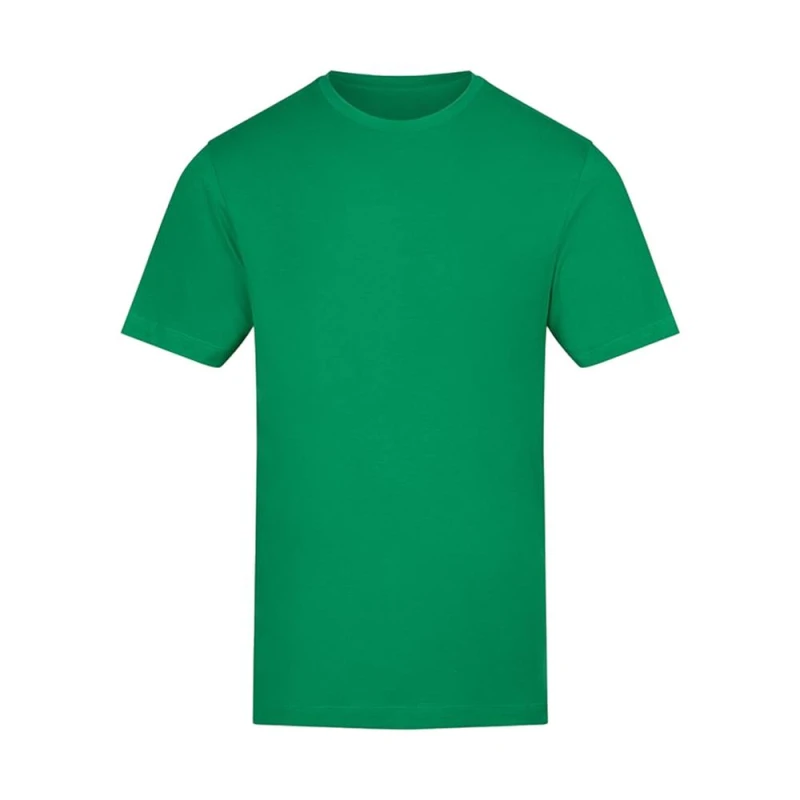 Image of AWDis Mens 180 T-Shirt in Green Size: Large Green Male L