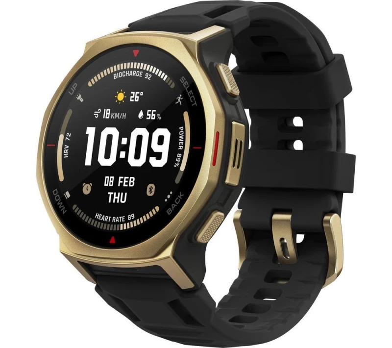 Image of AMAZFIT T-Rex 3 Pro Smartwatch - Black Gold,Black 850071618679
