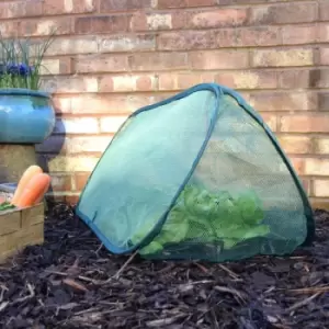 Image of Gardenskill - Pop-Up Net Cloche & Plant Protection Cover - 1.25m long x 0.5m wide x 0.5m high