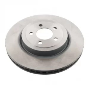 Pair of Brake Discs 43944 by Febi Bilstein Front Axle