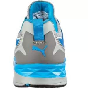 Image of Xcite Mens Low Toggle Safety Shoe (9 UK) (Grey/Blue) - Grey/Blue