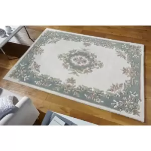 Image of Oriental Weavers Royal Indian Rug Aubusson Ivory Green 160X235cm