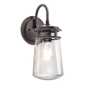 Image of 1 Light Outdoor Medium Wall Lantern Light Architectural Bronze IP44, E27