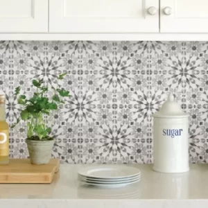 InHome Catalan Self Adhesive Backsplash Tiles Grey