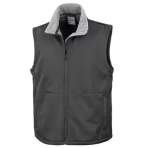 Image of Result Mens Core Soft Shell Bodywarmer Jacket (3XL) (Black)