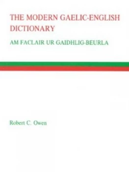 Image of The Modern Gaelic-English Dictionary by Robert C Owen Paperback