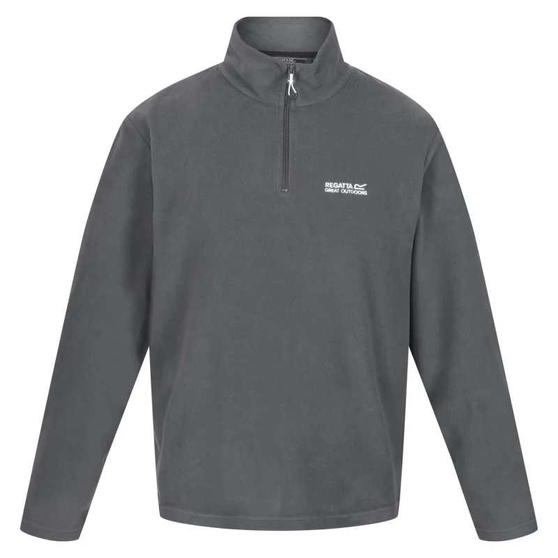 Image of Regatta Thompson Fleece Zip Sweatshirt Iron XL