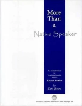 Image of More Than a Native Speaker by Don Snow Paperback