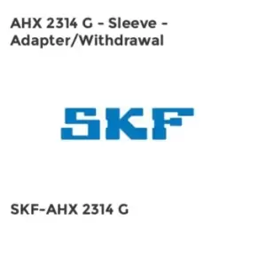 Image of AHX 2314 G - Sleeve - Adapter/Withdrawal