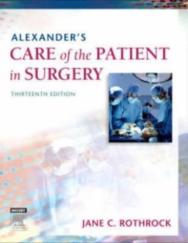 Image of Alexanders Care of the Patient in Surgery by Jane C Rothrock Hardback