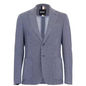 Image of Boss C-Hanry Slim Fit Jacket - Blue