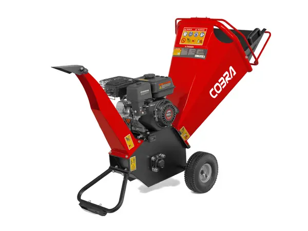 image of Cobra CHIP650LE 3" Capacity Petrol Wood Chipper with Electric Start