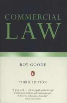 Image of Commercial Law by Roy Goode Paperback