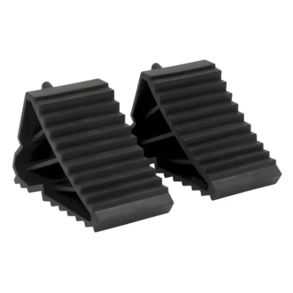 image of Sealey WC09 Composite Wheel Chocks 0.3kg - Pair