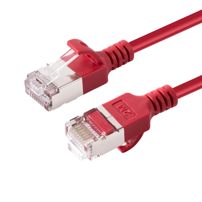 Image of Microconnect V-FTP6A05R-SLIM networking cable Red 5m Cat6a U/FTP (STP