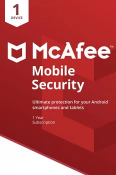 McAfee Mobile Security 1 Year 1 Device