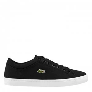 image of Lacoste Straight Trainers - Black