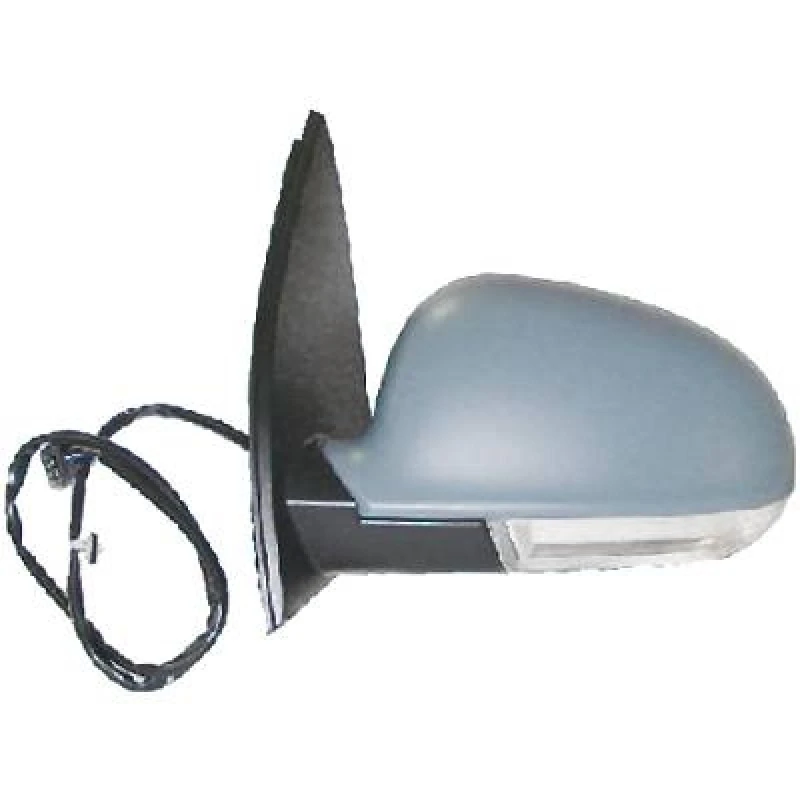 Image of DIEDERICHS 2214125 Wing mirror Left, Complete Mirror, primed Outside Mirror (50)
