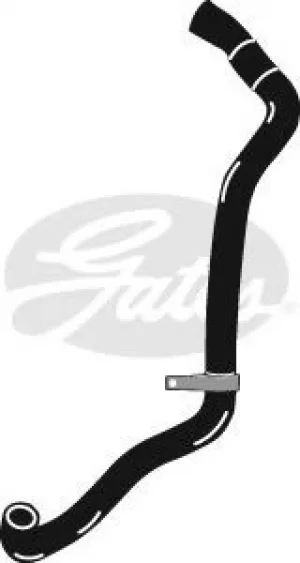 Image of Curved Radiator Hose 475mm X 31 Gates 3870