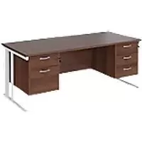 image of Dams International Desk MCM18P23WHW 1,800 x 800 x 725 mm