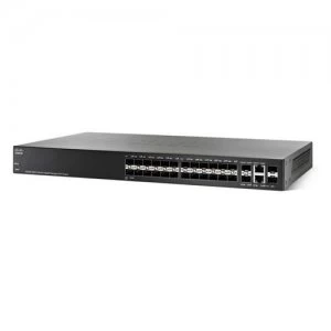 image of Cisco Small Business SG350-28SFP Managed L2/L3 None Black 1U