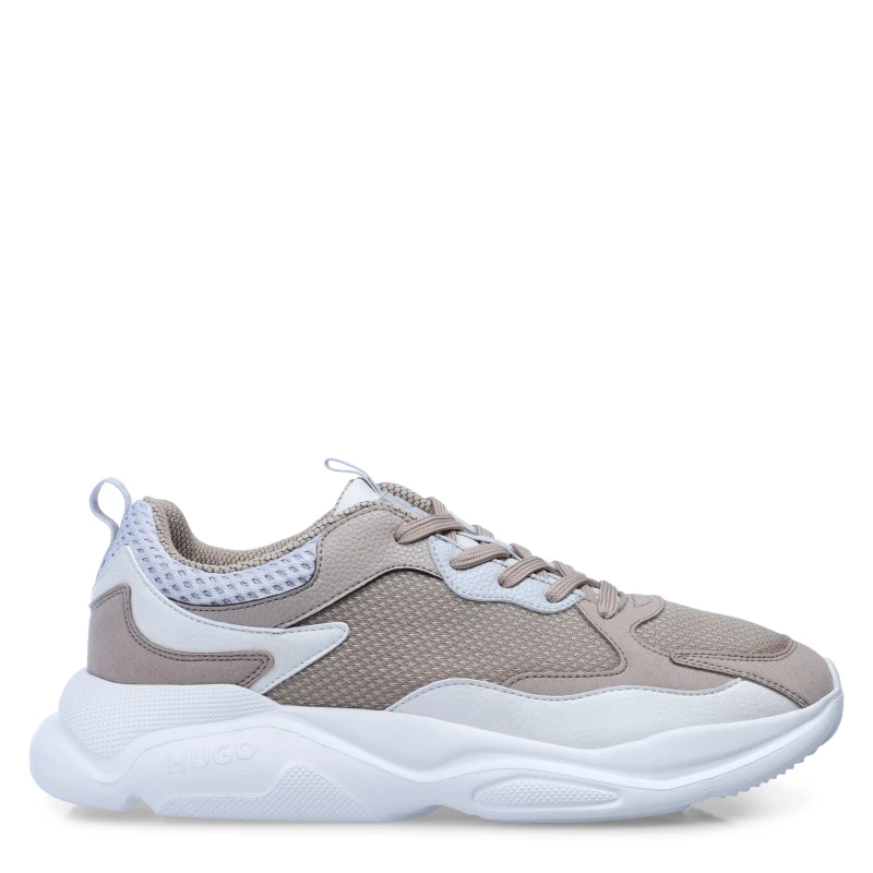 Image of Hugo Mens Leon Runners Low-Top Trainers Medium Beige male 6 (40)