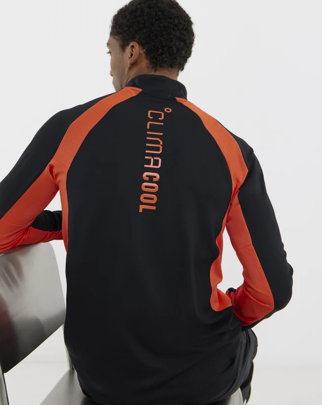 Image of Training top 1/4 zip adidas Tech Noir Male 2XL