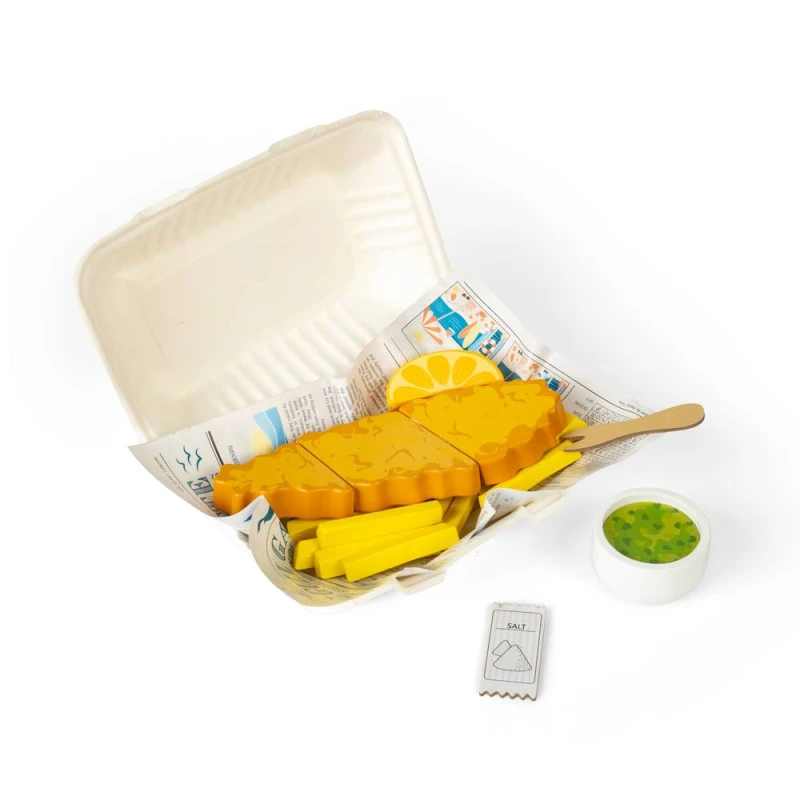Image of BIGJIGS Toys Fish and Chips