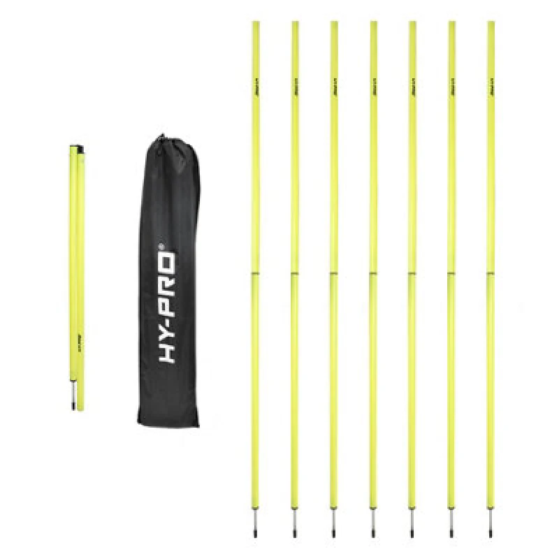 Image of Hy-Pro 8Pk Collapsible Agility Pole With Spike