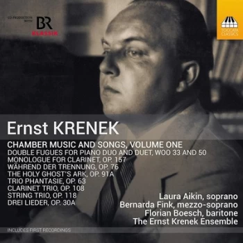 Image of Ernst Krenek Chamber Music and Songs - Volume 1 by Ernst Krenek CD Album