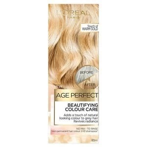 image of Age Perfect Colour Care Warm Gold Grey Hair Toner