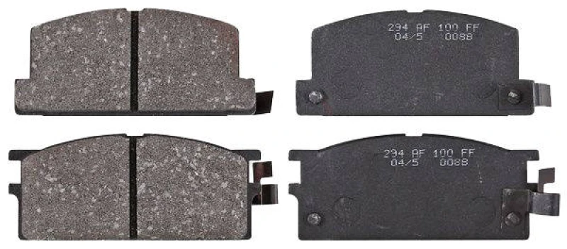 Image of A.B.S. 36499 Brake pad set with acoustic wear warning Brake Pad Set,disc brake (402)