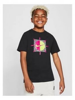 Image of Nike Swoosh Uv Activated T-Shirt - Black