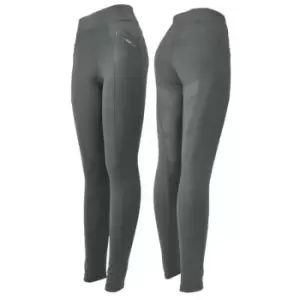 Image of John Whitaker Whitaker Scholes Ladies Grip Riding Tights - Grey