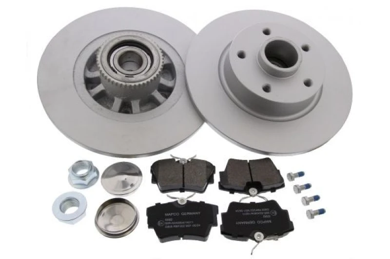 Image of Brake discs and pads set MAPCO 47072C