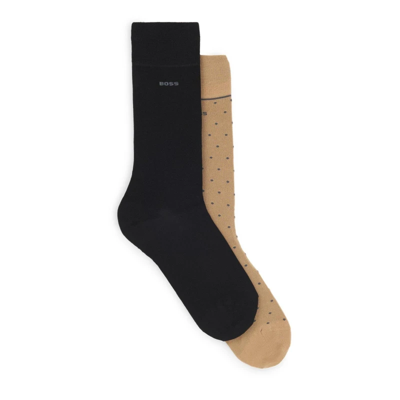 Image of Boss Boss 2p Rs Dots Vi Bamboo 10267124 - Beige Beige 6 - 12 Months