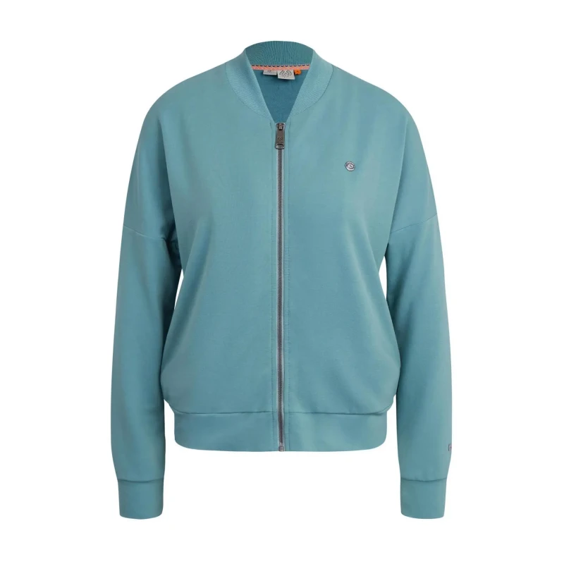 Image of Ragwear Womens zip-up sweatshirt Ragwear Doron Vert Female S