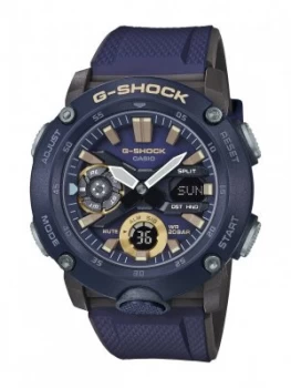 Image of Casio G Shock Mens Navy Blue Resin Strap Watch