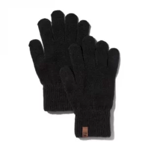 image of Timberland Touch Screen Gloves For Her In Black Black, Size ONE