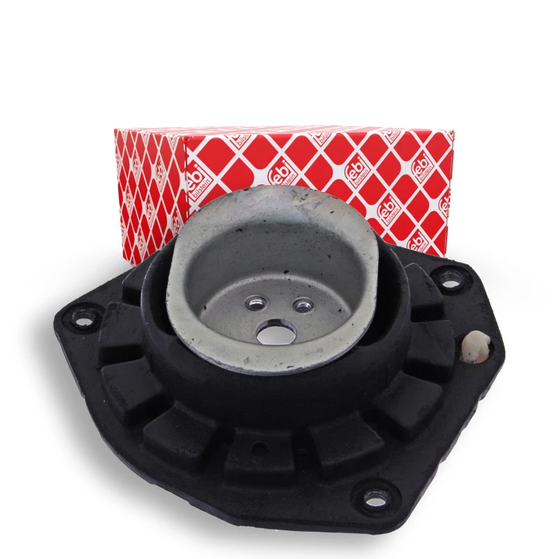 Image of FEBI BILSTEIN 22295 Top strut mount Front Axle, without bearing Elastomer Suspension Strut Support Bearing (1180)