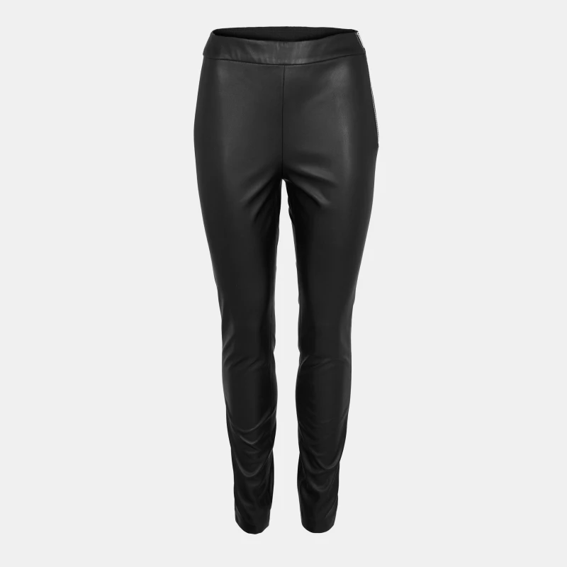 Image of Boss Womens C Taslimah Slim Fit Trousers Black female 6 (XS)