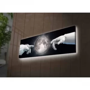 Image of 3090NASA-001 Multicolor Decorative LED Lighted Canvas Painting