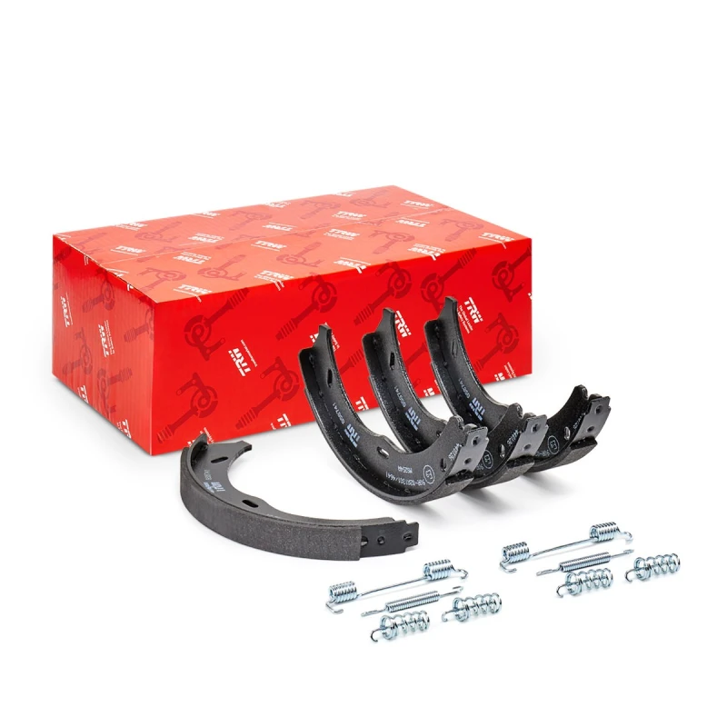 Image of TRW GS8741 Handbrake Shoes Brake Shoe Set,parking brake (1419)