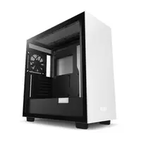 Image of NZXT H7 Black & White Mid Tower Windowed PC Gaming Case
